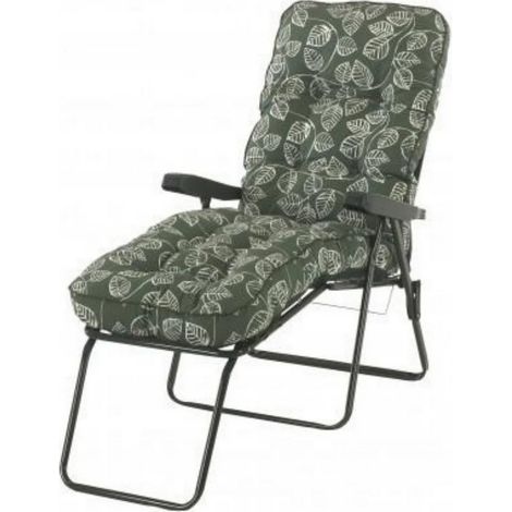 Deluxe Lounger Aspen Leaf - L118 x W58 x H99 cm