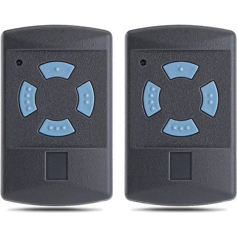 Lot de 2 émetteurs de télécommande de porte de garage pour hsm4-868 hse2-868 hs4-868 hsm2-868 868 MHz ouverture de portail (1/5)
