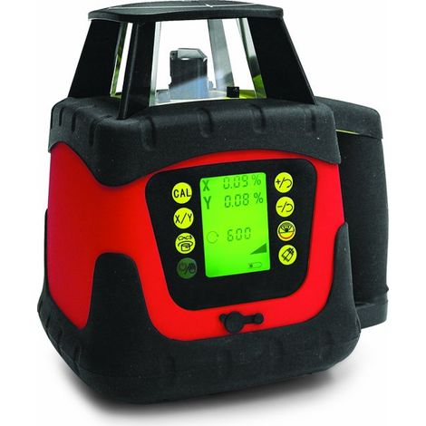 Niveau automatique laser rotatif + Inclinaison 160 x 160 x 185 mm (1/5)