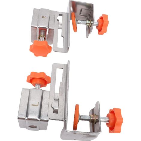 Collier de fixation pour panneau tiroir en acier inoxydable (1/5)