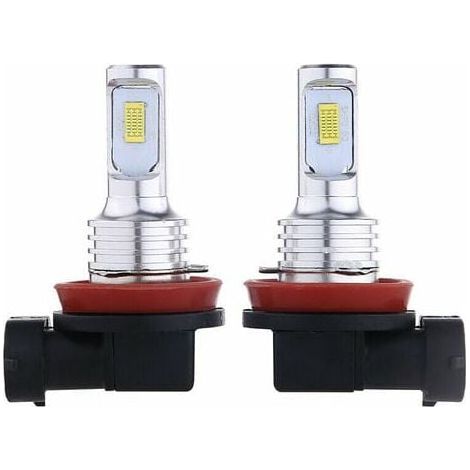 Kit lampadine fendinebbia H11 H8 H9 H16 LED bianco 2x 35W 4000LM 6000K (1/5)