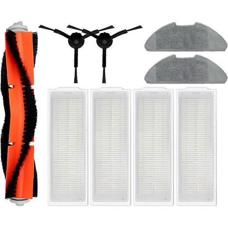 Accessoires pour aspirateur robot Xiaomi Mi Robot Vacuum-Mop 2 Pro/Lite MJST1SHW MJSTL : filtre, serpillière, brosse latérale principale (1/5)
