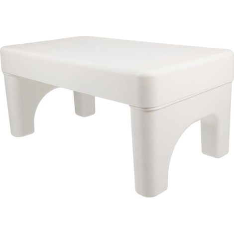 Tabouret De Toilette pour Adultes Marche Pied Toilette Antidérapant Repose-Pieds pour Position Accroupie Naturelle 36.00 X 20.00 X 17.00 cm pour Salle De Bain Et Maison (1/5)
