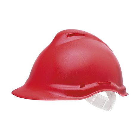 Casco de albañil rojo "Jumbo V3" jar (1/2)
