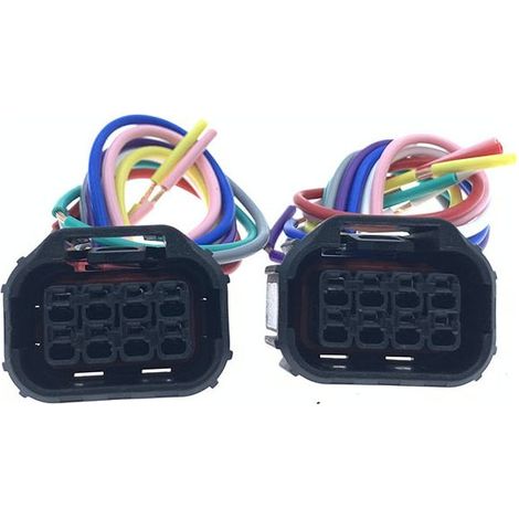 Compatible avec Honda Accord 10e génération, Civic, Odyssey, Jade et Vezel : câble adaptateur, prise pour phare LED haute performance – JB1912-8P