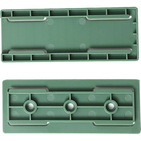 Support de prise adhésif sans poinçon, fixateur de bureau automatique, support de gestion des câbles (1/5)