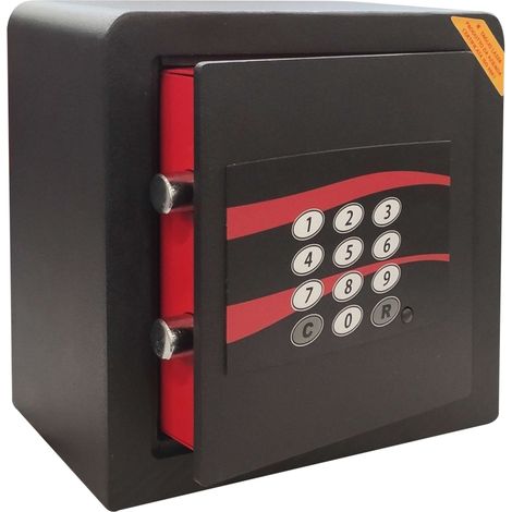 1PZ CASSAFORTE ELETTRONICA BRICK 22X13XH22 CM 5 MM