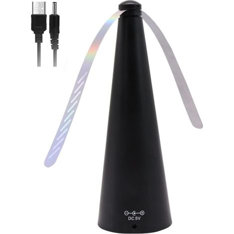 Ventilador repelente de moscas – ventilador de mesa eléctrico con repelente de moscas – protección contra mosquitos para protegerse de los insectos mientras se come – para cenar en casa – picnics y ba (1/5)