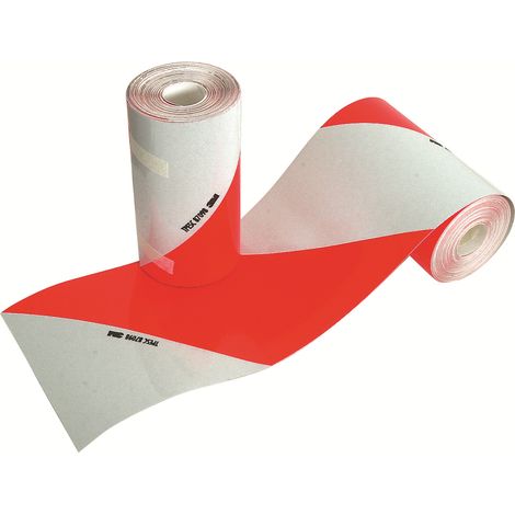 SODIFLASH - Bande rétroréfléchissante adhésive inclinée class 1 2x1,12m - blister côté droit et gauche - 16421