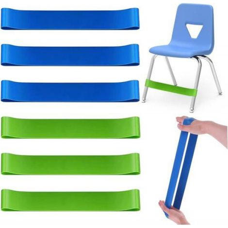 Bande Elastique pour Pieds de Chaise TDAH pour Enfants, Élastique Chaise TDAH, Bande Elastique Musculation, Convient Aux Enfants (1/5)