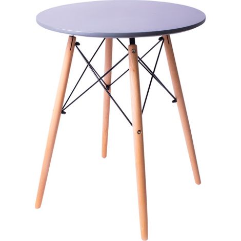 Table à manger Aga 60 cm Gris (1/4)