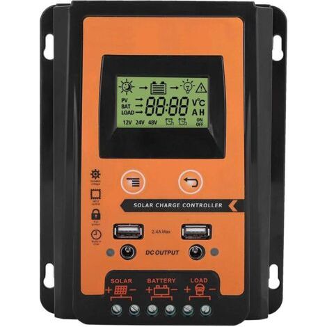 Pair MPPT-Regler - 12 V/24 V 30 A MPPT-Solarladeregler Solarpanel-Batterieregler Dual-USB-LCD-Display(30 A) (1/5)