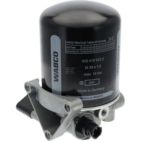 Essiccatore d'aria a controllo elettrico WABCO 4324250100 (1/4)