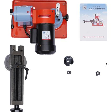 Affilatrice elettrica per lame di seghe circolari, velocità regolabile, struttura resistente, 250W (1/2)