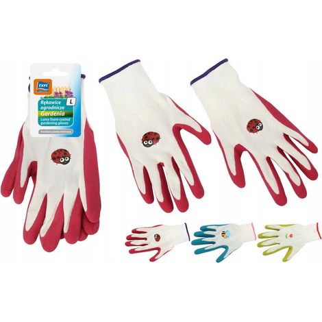 Gartenarbeitshandschuhe aus Latex, Größe L