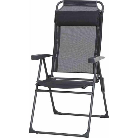 Alu-Campingsessel Comfort Alugestell, Textilgewebe (1/3)