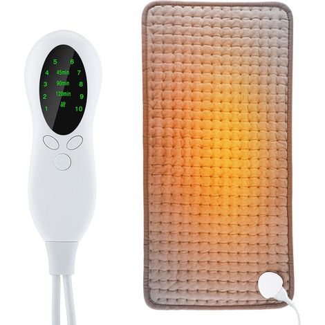 Couverture chauffante électrique, tapis chauffant, drap électrique, pour lit, canapé, chaud, pour l'hiver, 220V, 30x59cm, Portable (1/5)