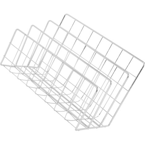 Classeur de livres, organiseur de magazines, présentoir en fer, serre-livres, décoration intérieure pour étagère de bureau (1/5)