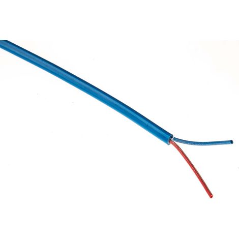 Câble pour thermocouple type T RS PRO, 100m, temp. max. 105°C, gaine PVC ( Prix pour 1 ) (1/3)