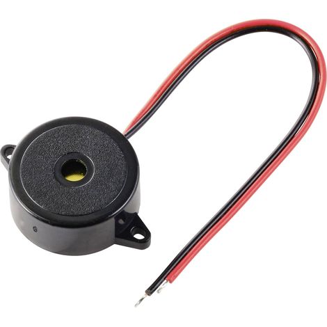 TRU COMPONENTS TC-10475816 Générateur de signal piézo Bruit généré: 85 dB Tension: 12 V/DC son conti (1/3)