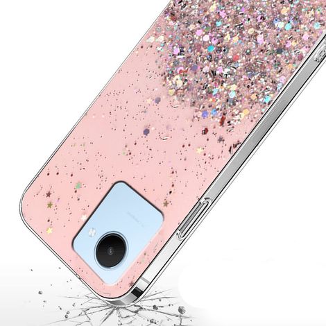 Funda para Realme C30 / Narzo 50i Prime, brillante, rosa. (1/3)