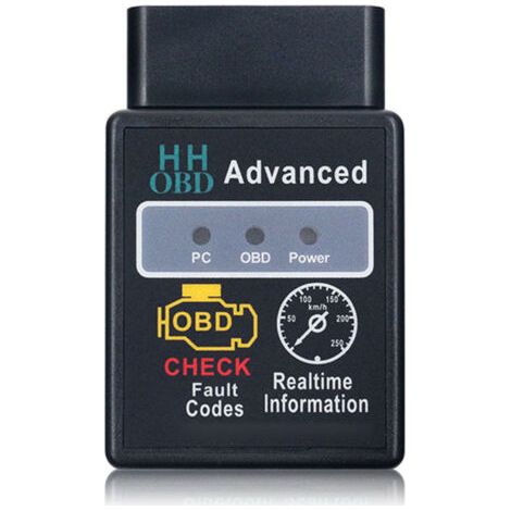 HH OBD ELM327 V2.1 Bluetooth OBD2 OBDII CAN BUS – outil de Diagnostic de voiture, Scanner de moteur, adaptateur d'interface (1/5)