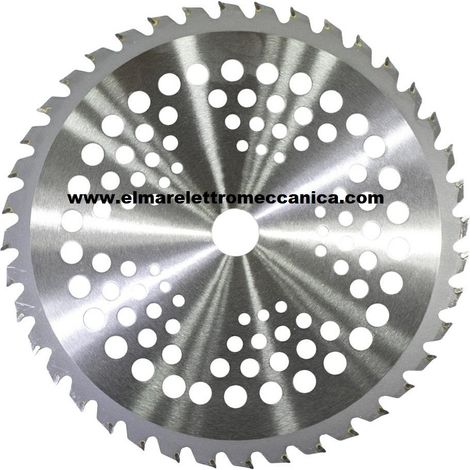 Disco per decespugliatore in Widia, 40 denti modello standard diametro 255 mm 600084
