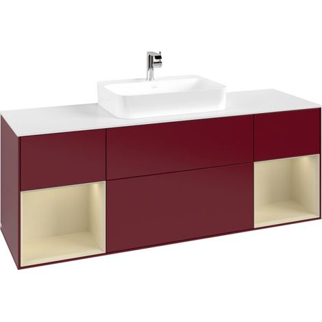Villeroy & Boch F451HJHB Meuble sous-lavabo Finion F45 (1/3)