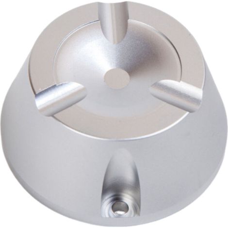 Bouton magnétique antivol pour vêtements de supermarché - Portable et multifonction (aluminium argenté) (1/5)