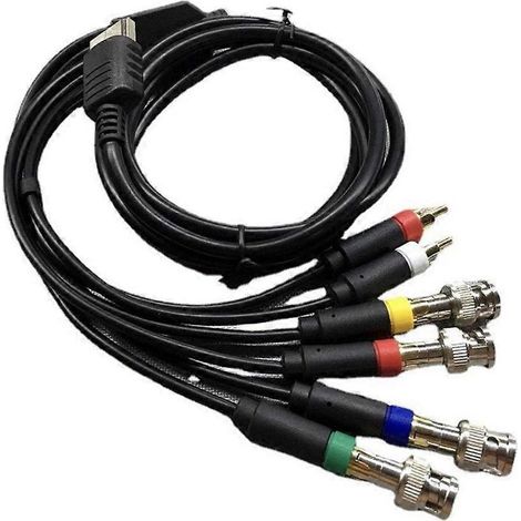 Câble adaptateur RGB : connecteur pour connecter les consoles de jeux aux moniteurs compatibles RGB (1/4)