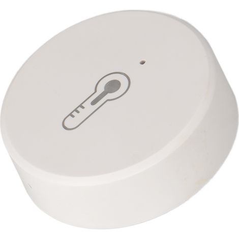 Thermomètre-hygromètre avec capteur de température et d'humidité, télécommande et alarme automatique pour la maison et le jardin. (1/4)