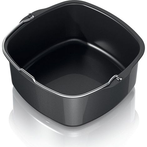 Cuve aluminium pour friteuse AirFryer HD9925/00 – Nettoyage facile – Cuisson optimale des aliments – Compatible Philips