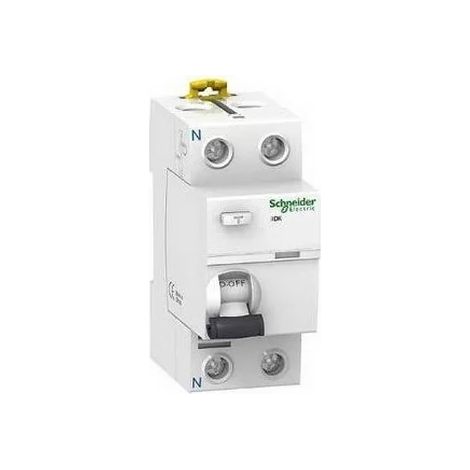 Schneider A9R56240 - Prodis iid k differential switch pdc 4.5ka 2p 40a type ac 300ma