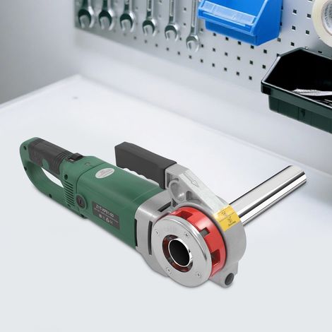 Elektrischer Rohrgewindeschneidsatz, Elektrische Rohrgewindeschneidmaschine, Tragbare Rohrgewindeschneidmaschine mit Werkzeugen