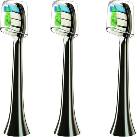 Têtes de brosse à dents de rechange, 3 têtes de brosse (1/5)