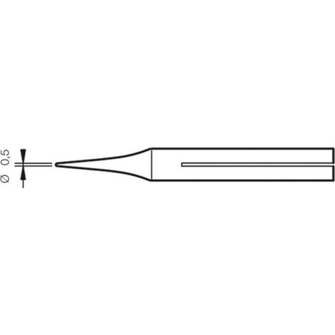 Lötkolben B03D 0,5mm für 14ST JBC 0150300