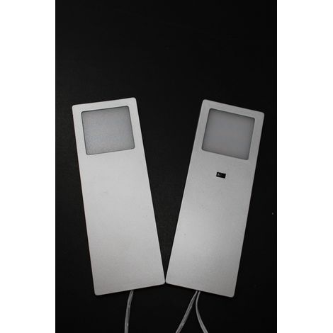 [GEBRAUCHT] B-Ware Led Unterbauleuchte Lichtleiste Lampe Warmweiß Berührungslose Bedienung Alumi224