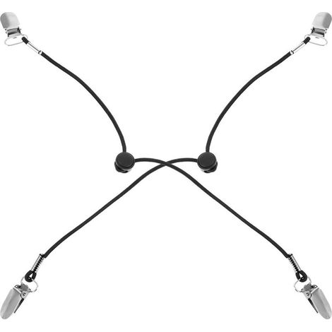 OUNONA 2-teilige verstellbare elastische ballistische Metallschutzmatte mit Anti-Roll-Funktion (1/5)
