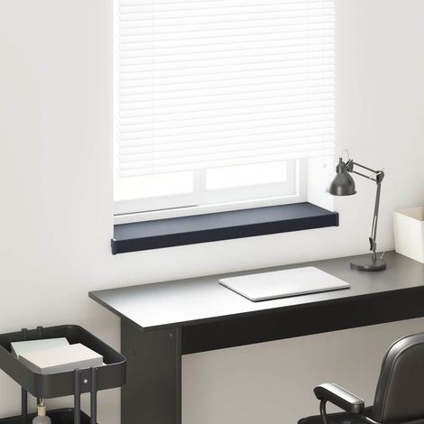 vidaXL Appui de fenêtre Anthracite avec grain de bois 60 x 25 x 4,5 cm (1/5)
