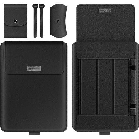 Support universel pour ordinateur portable 15,6 pouces, housse de protection et support pour ordinateurs portables 11, 15 et 15,6 pouces - Noir (1/5)