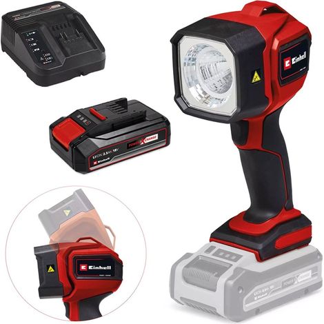 Einhell 4514175 Li-Solo LED Torch Worklight 18V Power XChange +2.5ah Battery Kit (1/5)