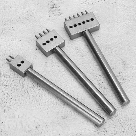 Outils de maroquinerie DIY - Espacement des estampages ronds : 5 mm (1/2)