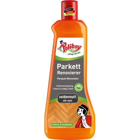 Poliboy Parkettrenovierer 500 ml seidenmatt Holzreiniger & Pflege (1/5)