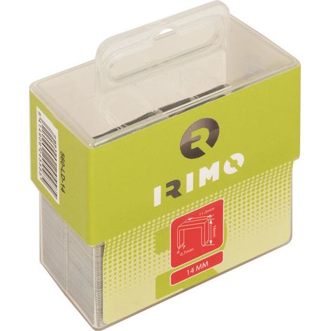 Agrafes polyvalentes 12 mm 1000 unités. 560-LD-12 Irimo (1/2)