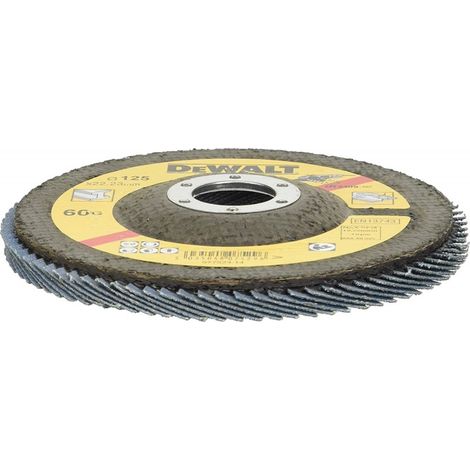 Disque à lamelles, Ø115 mm, Grain 120, Plat DeWalt DT3309-QZ (1/2)