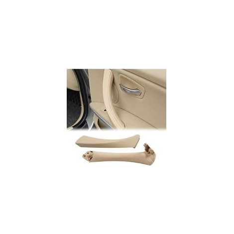 Poignées de porte intérieures pour BMW Série 3 E90 – Jeu de 3 pièces – Matériaux ABS+PC – Revêtement en TPU résistant aux rayures – Installation rapide et facile (1/4)