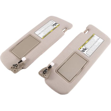 1 pair of 852013K010QD and 852013K000QD sun visors suitable for 06-08 Hyundai Sonatas. (1/4)