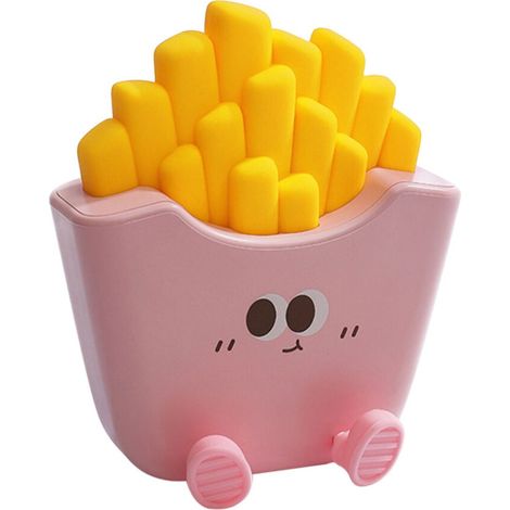 Lampe patate douce Quinlirra pour la rentrée scolaire - Cadeau d'anniversaire rechargeable et mignon - Lampe frites - Veilleuse de chevet pour la nuit