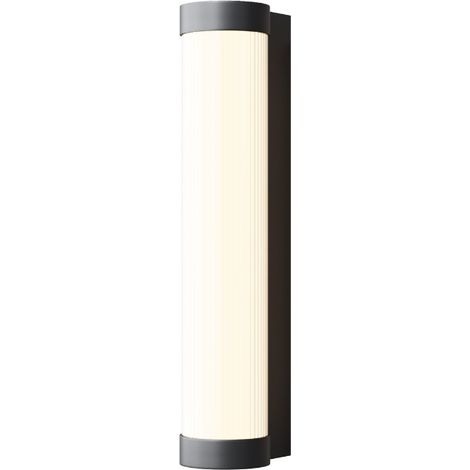 Maytoni Rounge Applique d'extérieur encastrée 30 cm, noire, 3 000 K, 600 lm, IP54 (1/5)