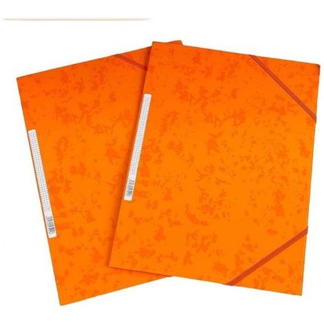 Cartelle, confezione da 12, 31,5 x 23,5 cm, con chiusura in gomma, cartelle portadocumenti, cartelle in cartone, multifunzionali per organizzare e conservare in sicurezza (1/5)